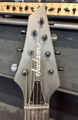 Jackson Guitars - JS Series Dinky Arch Top JS22-7 DKA HT, Amaranth Fingerboard - Satin Black 2
